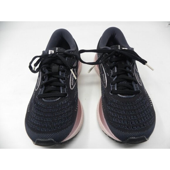 Brooks Womens Glycerin 19 1203431B074 Black Pink Running Shoe Sneaker Size 7.5 B - Picture 2 of 9